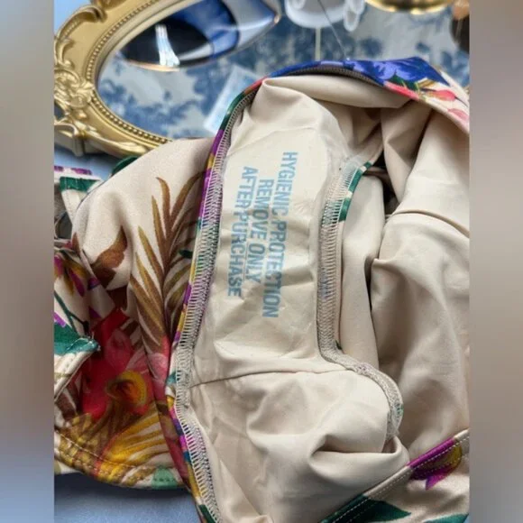 🆕 ZIMMERMANN 🧿NWOT Tropicana Balconette Bikini Top, High Cut Bottom Sz 4 US10 - Picture 16 of 16